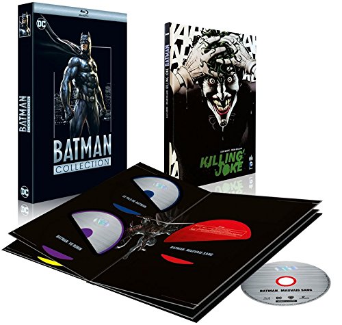 Batman Collection : The Dark Knight parties 1 & 2 + Year One + The Killing Joke + Le fils de Batman + Batman vs. Robin + Mauvais sang [Francia] [Blu-ray]