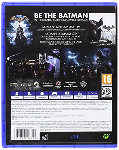 Batman: Return To Arkham (Asylum + Arkham City)