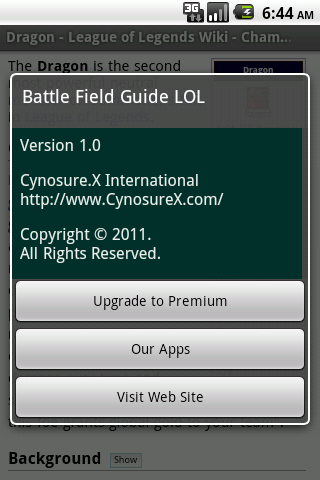 Battle Field Guide for LOL (Premium)