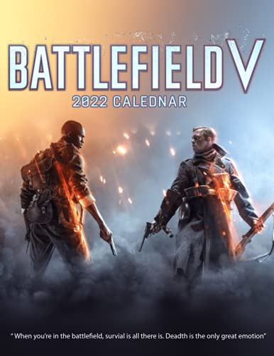 Battlefield 5 2022 Calendar: OFFICIAL game calendar. This incredible cute calendar january 2022 to december 2023 with high quality pictures .Gaming calendar 2021-2022. Calendar video games