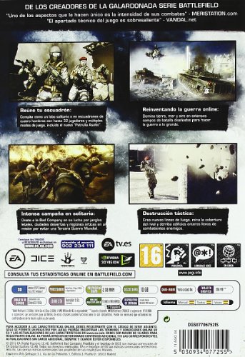 Battlefield: Bad Company 2 Pc Dvd España