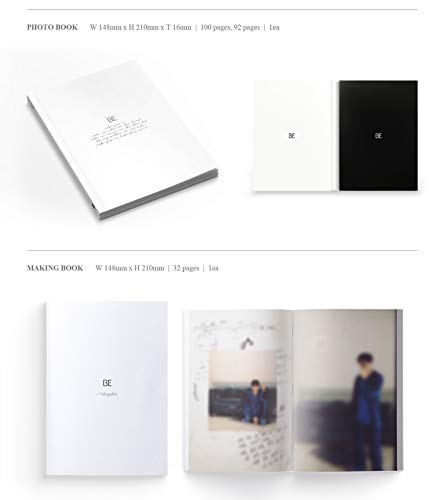 Be (Deluxe Edition Ltd, incluye 1 CD, 1 photobook, 1 making book, 1 lyric poster, 8 photocards, 1 polaroid photo card, 1 photoframe, 7 postcards, 1 poster )