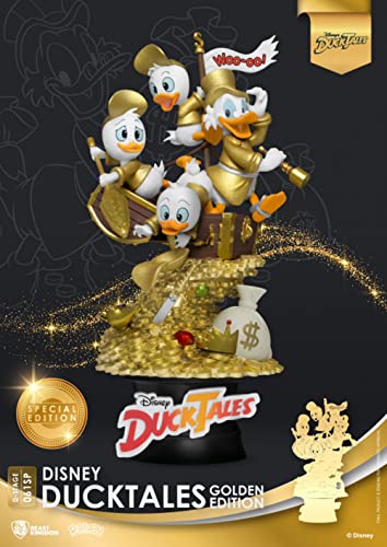 Beast Kingdom Toys Disney Classic Animation Series - Diorama D-Stage DuckTales Golden Edition Heo EMEA Exclusive 15 cm