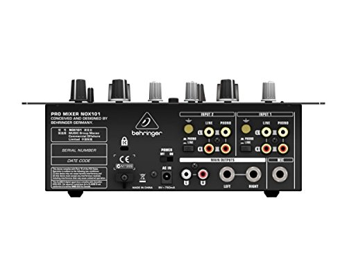 Behringer NOX101, Mezclador para dj nox-101 unidad, PRO MIXER NOX101, Mixer