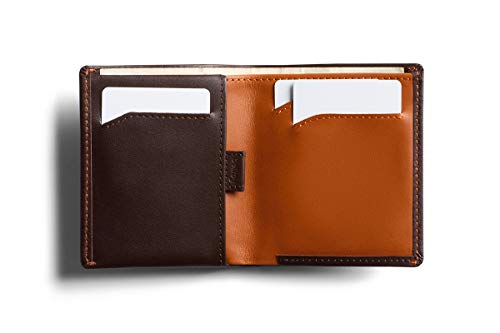 Bellroy Note Sleeve, Cartera de Piel Slim, edición con protección RFID Disponible (Máx. 11 Tarjetas, Efectivo y Monedas) - Java Caramel - RFID