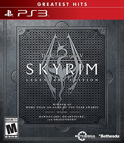 Bethesda The Elder Scrolls V: Skyrim Legendary Edition - Juego (PlayStation 3, RPG (juego de rol), M (Maduro), Blu-ray)