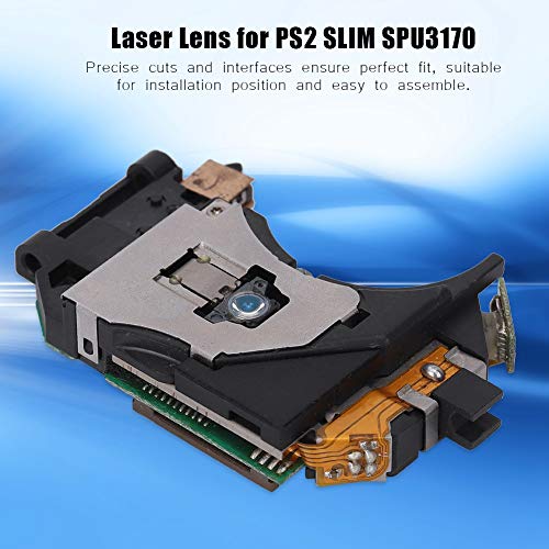 Bewinner Lente Láser Óptica para PS2 Slim SPU3170 Lento Láser Superior de Reemplazo para PS2 Slim SPU3170 Anti-óxido y Duradero Fácil de Montar