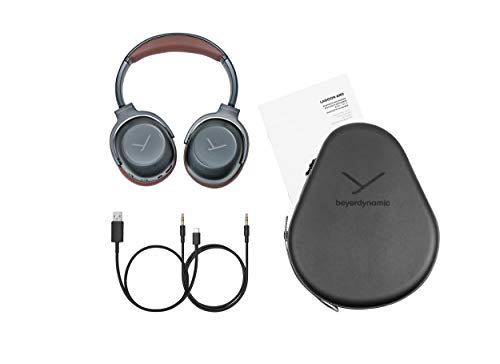 Beyerdynamic - Auriculares Bluetooth Lagoon ANC Explorer con cancelación de Ruido Activa y personalización de Sonido (Gris/marrón)