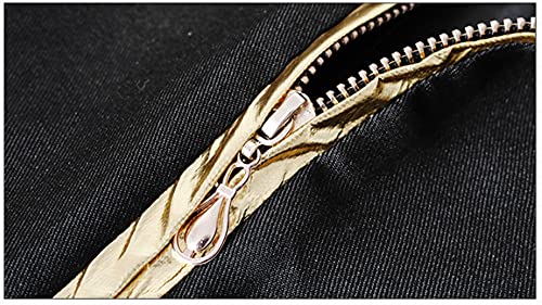 BFBMY Chaquetas de hombre Europeo Americano Medieval Disfraces de Halloween Retro Disfraces Príncipe Traje Bordado Chaquetas (Color: Blanco, Talla M: M)