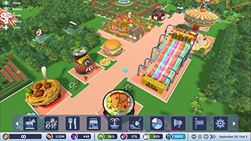 Bigben Interactive RollerCoaster Tycoon Adventures vídeo - Juego (Nintendo Switch, Simulación, E (para todos))