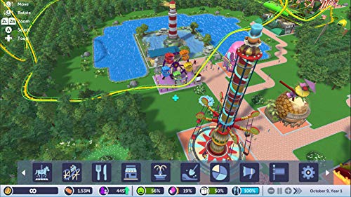 Bigben Interactive RollerCoaster Tycoon Adventures vídeo - Juego (Nintendo Switch, Simulación, E (para todos))