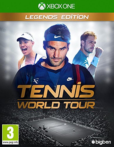 Bigben Interactive Tennis World Tour - Legends Edition vídeo - Juego (Xbox One, Deportes, Modo multijugador, E (para todos), Soporte físico)
