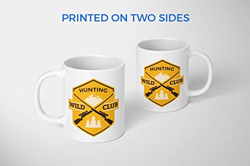 BLAK TEE Hunters Club Porcelain Coffee and Tea Mug 330 ml