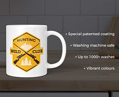 BLAK TEE Hunters Club Porcelain Coffee and Tea Mug 330 ml