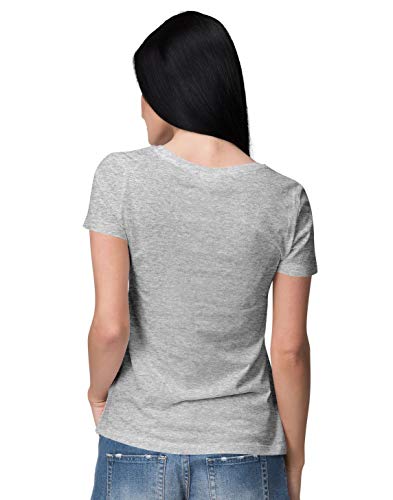 BLAK TEE Mujer Ancient Medusa Stoned by Weed Camiseta V-Neck S