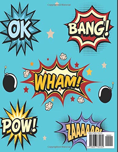 blank comic book for girls: blank comic book | Activity : creates personalized stories | useful for adults , teens, boys and kids | a good gift