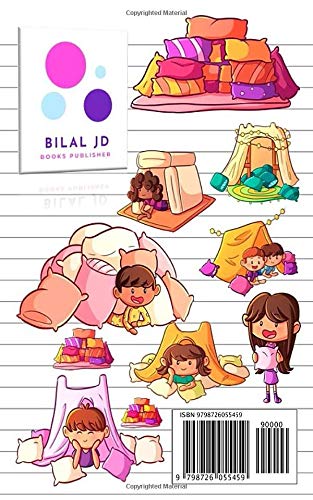 Blanket Forts Coloring Book for Kids: Pocket Size Coloring Book for Kids (Blanket Forts Coloring Books)