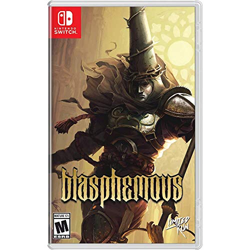 Blasphemous - Limited Edition (rare alternate cover) - Limited Run - Nintendo Switch