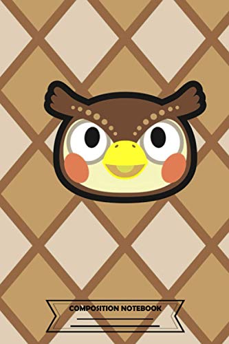 Blathers Animal Crossing Notebook: (110 Pages, Lined, 6 x 9)