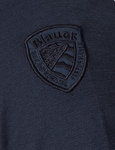 Blauer T-Shirt Manica Corta Camiseta, 802 Zaffiro Scuro, L para Hombre