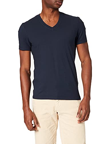 Blauer T-Shirt Manica Corta Camiseta, 802 Zaffiro Scuro, L para Hombre