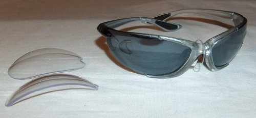 Blizzard A403G32 - Juego de gafas de sol para esquí, lentes intercambiables, color plateado