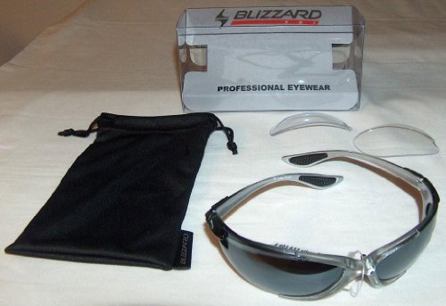 Blizzard A403G32 - Juego de gafas de sol para esquí, lentes intercambiables, color plateado