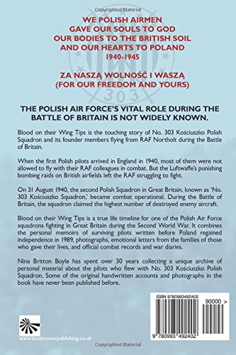 Blood on their Wing Tips: A Second World War Timeline for No. 303 Kosciuszko Polish Squadron at RAF Northolt