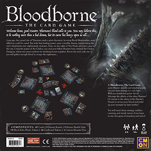 Bloodborne, El Juego de Cartas por CoolMiniOrNot 