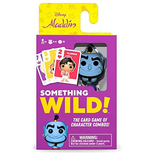Board Games- Something Wild-Aladdin Disney Signature Game, Multicolor (Funko 51875)