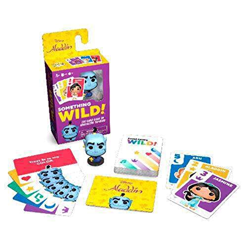 Board Games- Something Wild-Aladdin Disney Signature Game, Multicolor (Funko 51875)