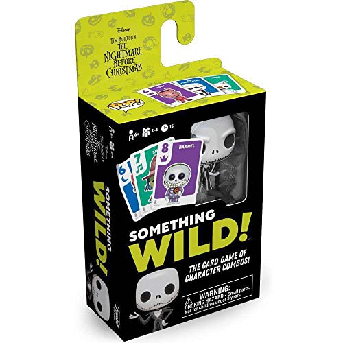 Board Games- Something Wild-The Nightmare Before Christmas Xmas Signature Game, Multicolor (Funko 51871)