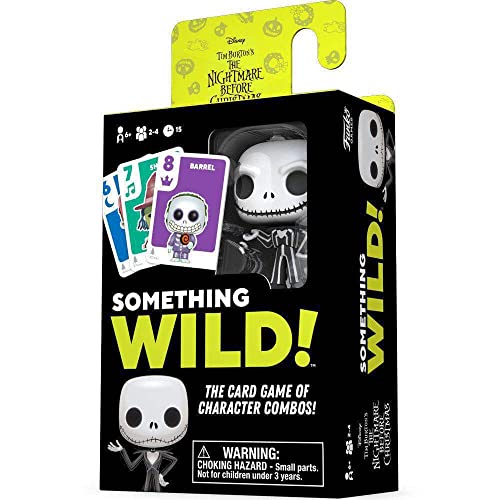 Board Games- Something Wild-The Nightmare Before Christmas Xmas Signature Game, Multicolor (Funko 51871)