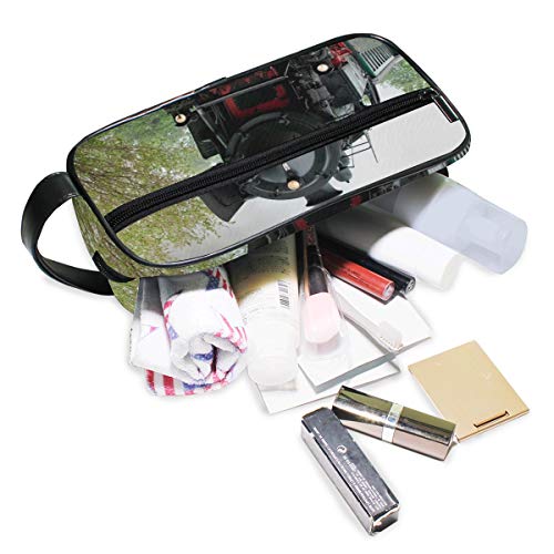 Bolsa de maquillaje Steam Train Motion Storage Portable Toiletry Pouch Tools Cosmetic Train Case Box Travel