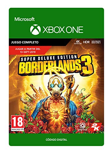 Borderlands 3 - Edición Super Deluxe, Xbox One - Código de descarga
