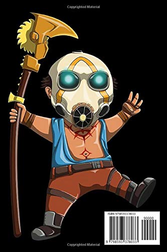 Borderlands 3 Psycho Mask Notebook: (110 Pages, Lined, 6 x 9)
