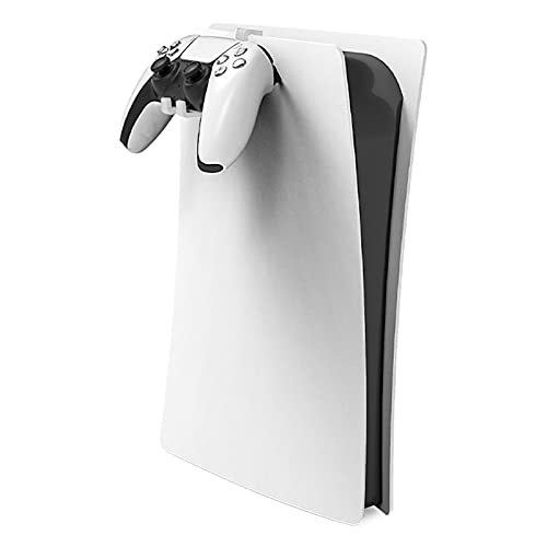 Brainwavz - Soporte de pared para mando de videojuegos (1/2 unidades) para Xbox One, Switch, PS5, Steam, PC, accesorio universal para gamepad, sin tornillos, adhesivo, color negro