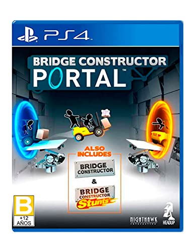 Bridge Constructor: Portal for PlayStation 4