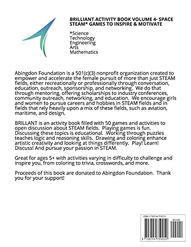 Brilliant Activity Book Volume 4 - Space: STEAM Games to Inspire & Motivate (Brilliant Activity Books: STEAM Games to Inspire & Motivate)