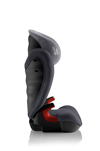 BRITAX RÖMER Silla Coche KID II BLACK SERIES Instalación con Cinturón de Seguridad Niño de 15 a 36 kg Grupo 2/3 de 3,5 a 12 Años, Storm Grey