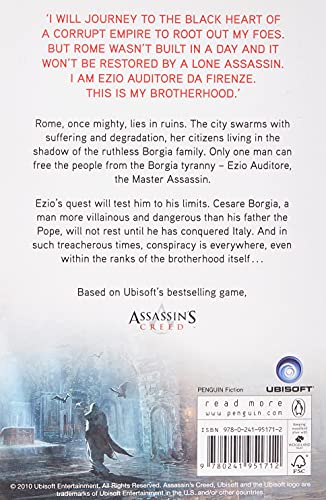 Brotherhood: Assassin's Creed Book 2