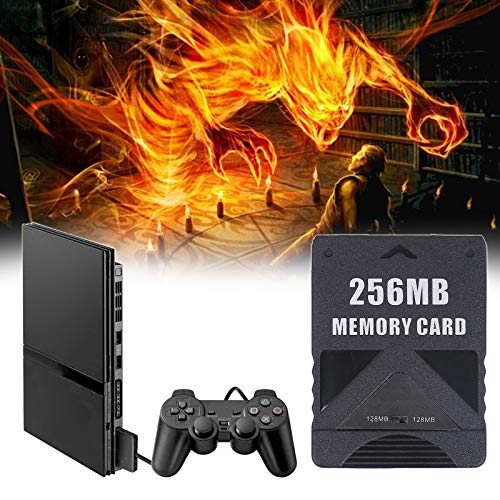 Bruce & Shark PS2 Memory Card 256MB Fit for Sony Playstation 2 PS2 Slim Game Date Console