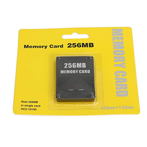 Bruce & Shark PS2 Memory Card 256MB Fit for Sony Playstation 2 PS2 Slim Game Date Console