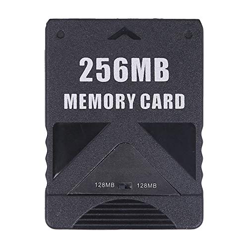 Bruce & Shark PS2 Memory Card 256MB Fit for Sony Playstation 2 PS2 Slim Game Date Console