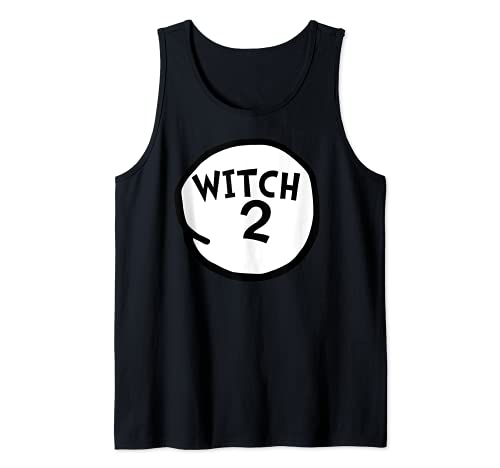 Bruja 2 tee Funny Witch Two Group Matching Witch 2 Camiseta sin Mangas