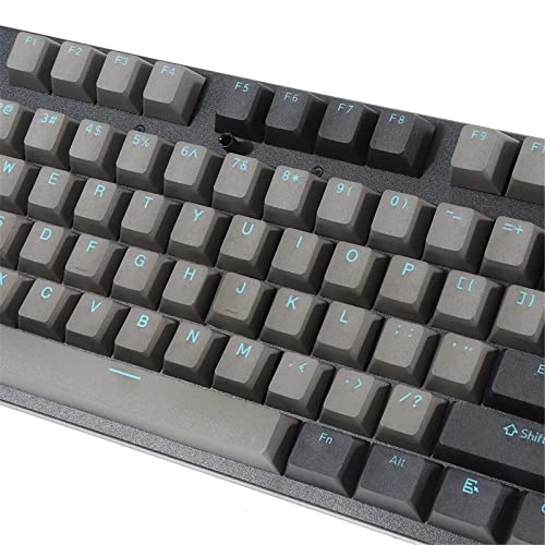 BTTNW Juego De Teclas 108 Keys Dolch Sky Filco KeyCap Set Cherry Perfil Pbjon Teclas De Moldeo De Dos Colores Adecuado para Juegos (Color : Black+Brown, Size : 108 Keys)