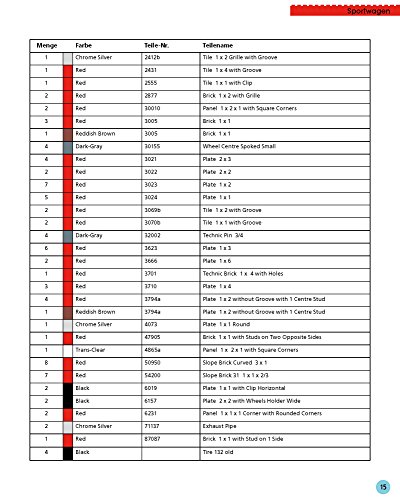 Build Your Own Lego Vehicles: Joe's LEGO®-Garage