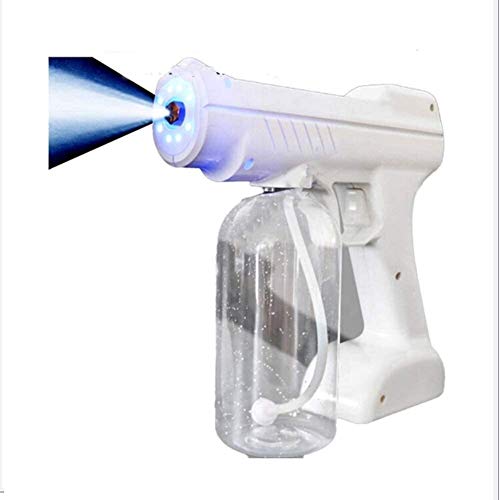 Byakns Pequeño atomizador Ulv Fogger, esterilización de Mano portátil Nano Steam Steam Atomizer para Ropa, hogar, Hospital, Tiendas Herramienta de Niebla