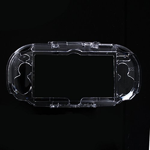 C-FUNN Claro Cristal De Piel Dura Caso Cubierta Protector De Shell para Sony PS Vita PSP PSV 1000 Videoconsola De Videojuegos