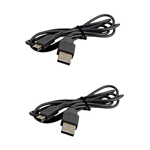 Cable de cargador de cable y USB para la reproducción de 3DS y cargar el cable de carga de la energía para Nintendo New 3DS XL/NUEVO 3DS / 3DS XL Por Mednkoku